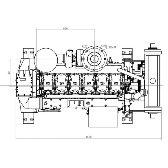 Motor-Marino-YTO-Motor-Marino-YTO-YM6S4WF-C320-top